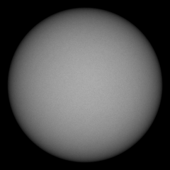 Image of Sun's photosphere