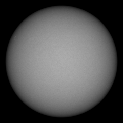 Image of Sun's photosphere