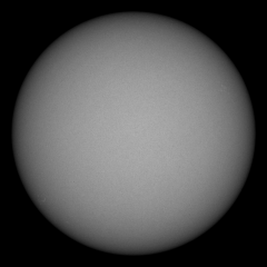 Image of Sun's photosphere