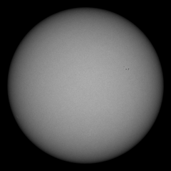 Image of Sun's photosphere