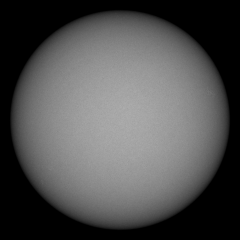 Image of Sun's photosphere