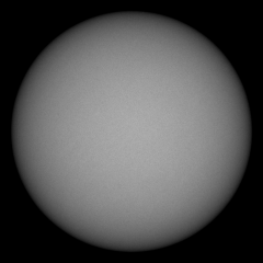 Image of Sun's photosphere