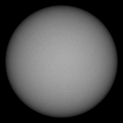 Image of Sun's photosphere