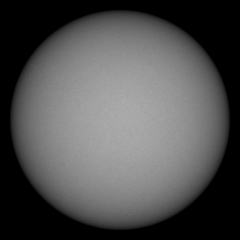 Image of Sun's photosphere