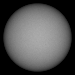 Image of Sun's photosphere