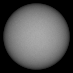 Image of Sun's photosphere