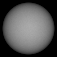 Image of Sun's photosphere