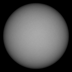 Image of Sun's photosphere