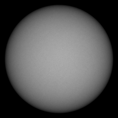 Image of Sun's photosphere