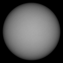 Image of Sun's photosphere