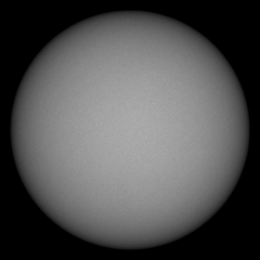 Image of Sun's photosphere