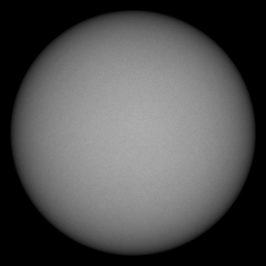 Image of Sun's photosphere