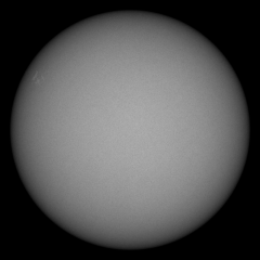 Image of Sun's photosphere