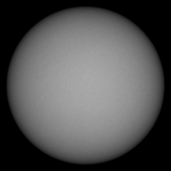 Image of Sun's photosphere