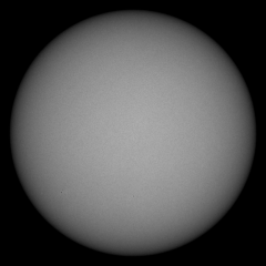 Image of Sun's photosphere