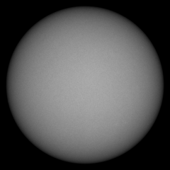 Image of Sun's photosphere