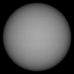 Image of Sun's photosphere