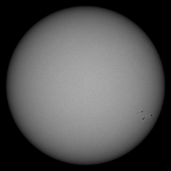 Image of Sun's photosphere