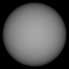 Image of Sun's photosphere