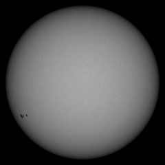 Image of Sun's photosphere