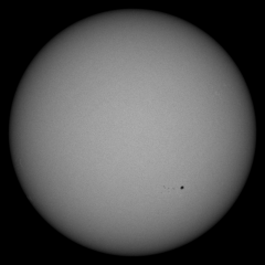 Image of Sun's photosphere