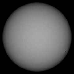 Image of Sun's photosphere