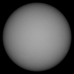 Image of Sun's photosphere