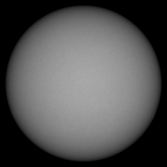 Image of Sun's photosphere