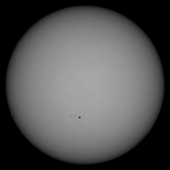 Image of Sun's photosphere