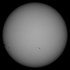 Image of Sun's photosphere