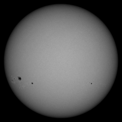 Image of Sun's photosphere