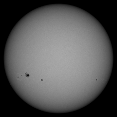 Image of Sun's photosphere