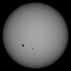 Image of Sun's photosphere