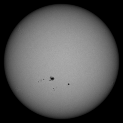 Image of Sun's photosphere