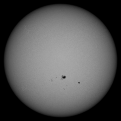 Image of Sun's photosphere