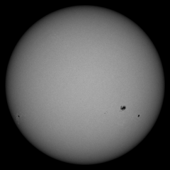 Image of Sun's photosphere