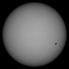 Image of Sun's photosphere