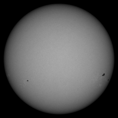 Image of Sun's photosphere