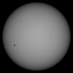 Image of Sun's photosphere