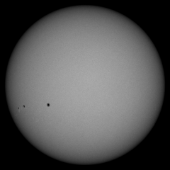 Image of Sun's photosphere