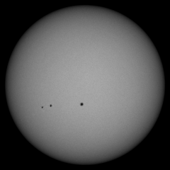 Image of Sun's photosphere