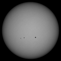 Image of Sun's photosphere