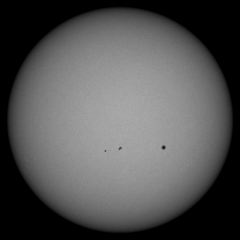 Image of Sun's photosphere