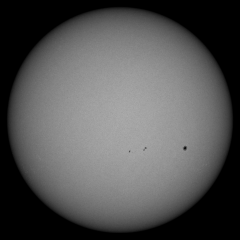 Image of Sun's photosphere