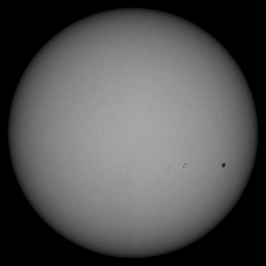 Image of Sun's photosphere