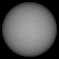 Image of Sun's photosphere