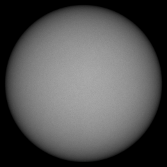 Image of Sun's photosphere