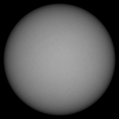 Image of Sun's photosphere