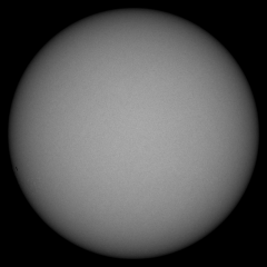 Image of Sun's photosphere