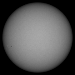 Image of Sun's photosphere